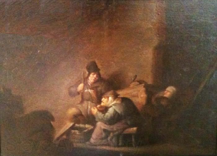 Adriaen van ostade Peasant family indoors Spain oil painting art